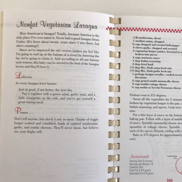 Low fat cookbook by Susan Powter - Picture 5 of 8